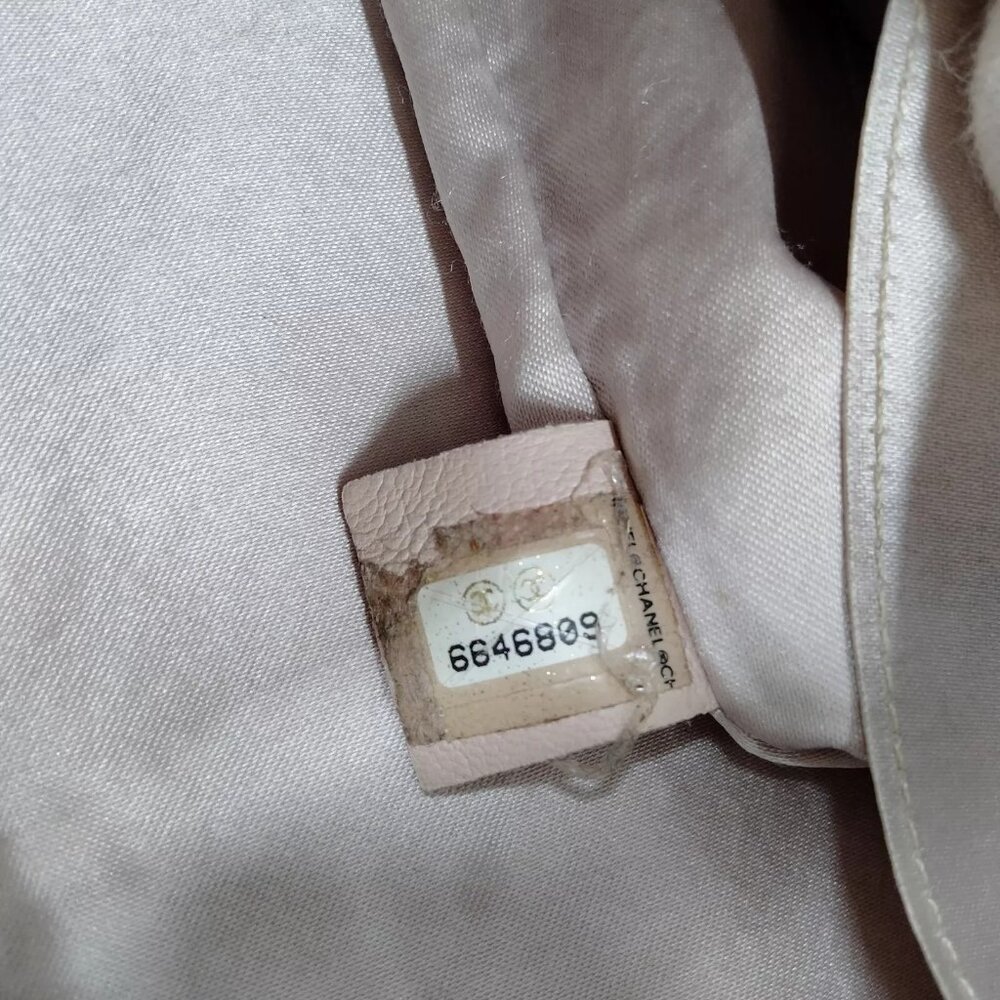 406460AG Chanel Backpack Bag Pink Suede Leather - Picture 8 of 9